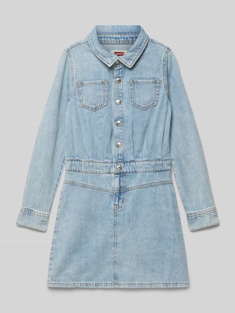 Levi s Kids Jeansjurk met borstzakken