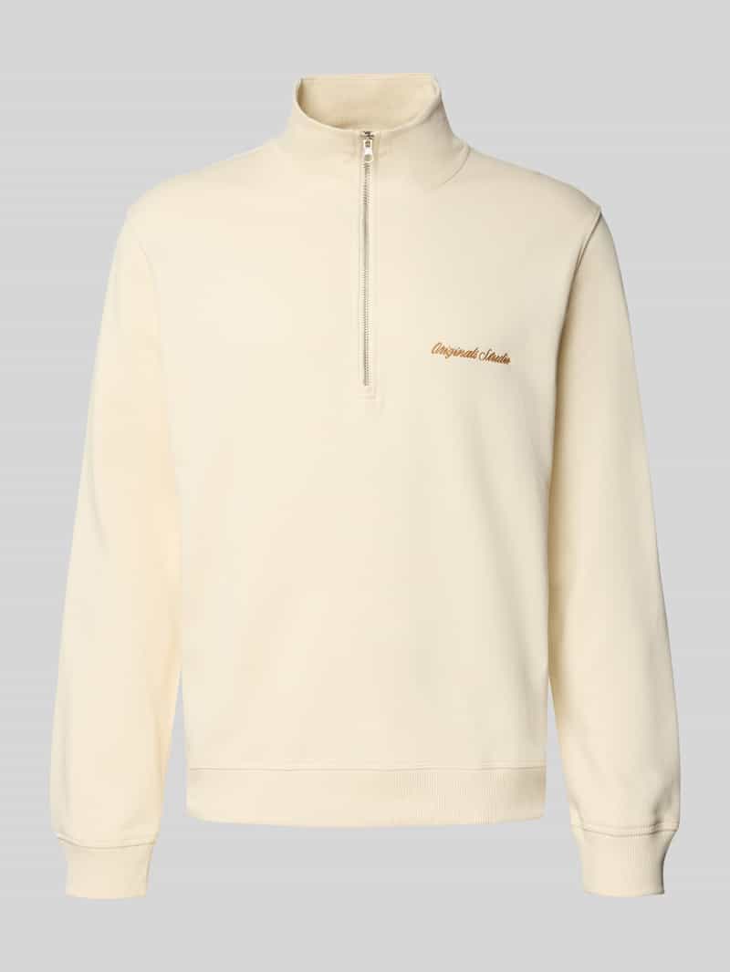 Jack & Jones Sweatshirt JORNORREBRO EMB SWEAT HIGH NECK SN