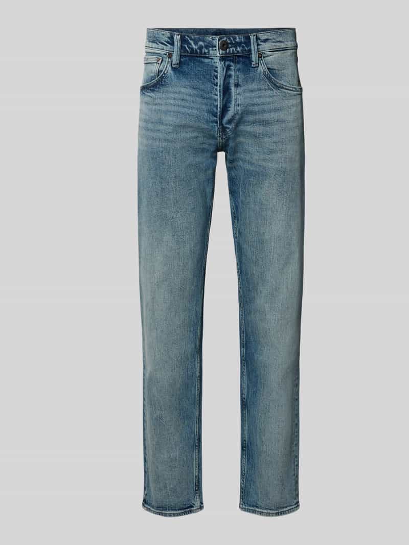 Slim fit jeans van katoenmix model 'Streem'