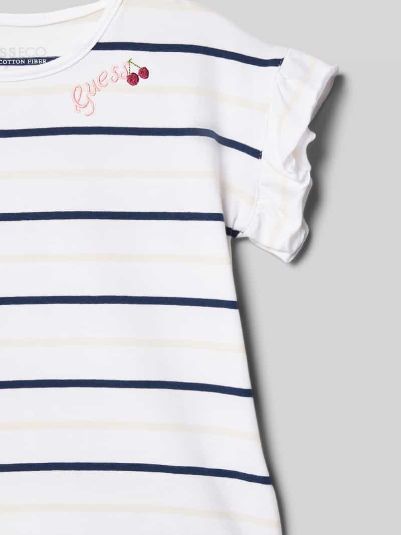 Guess T-shirt met labelstitching