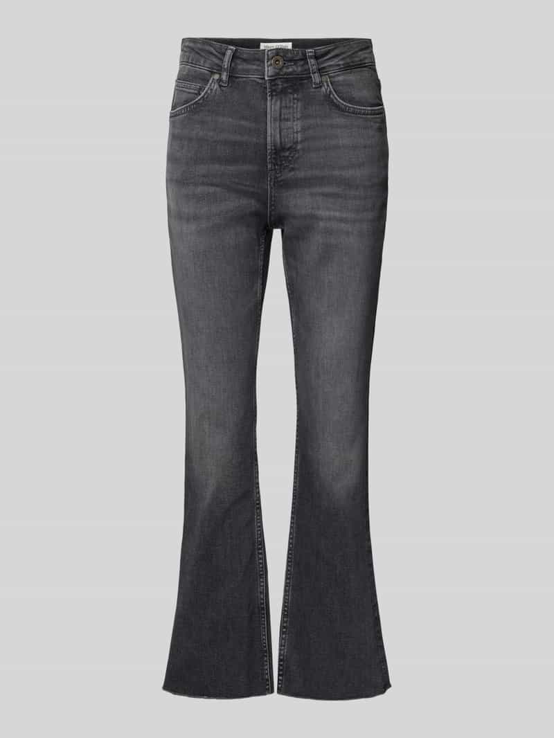 MARC O POLO High rise jeans van biologisch katoen met stretch, model 'KIRUNA'