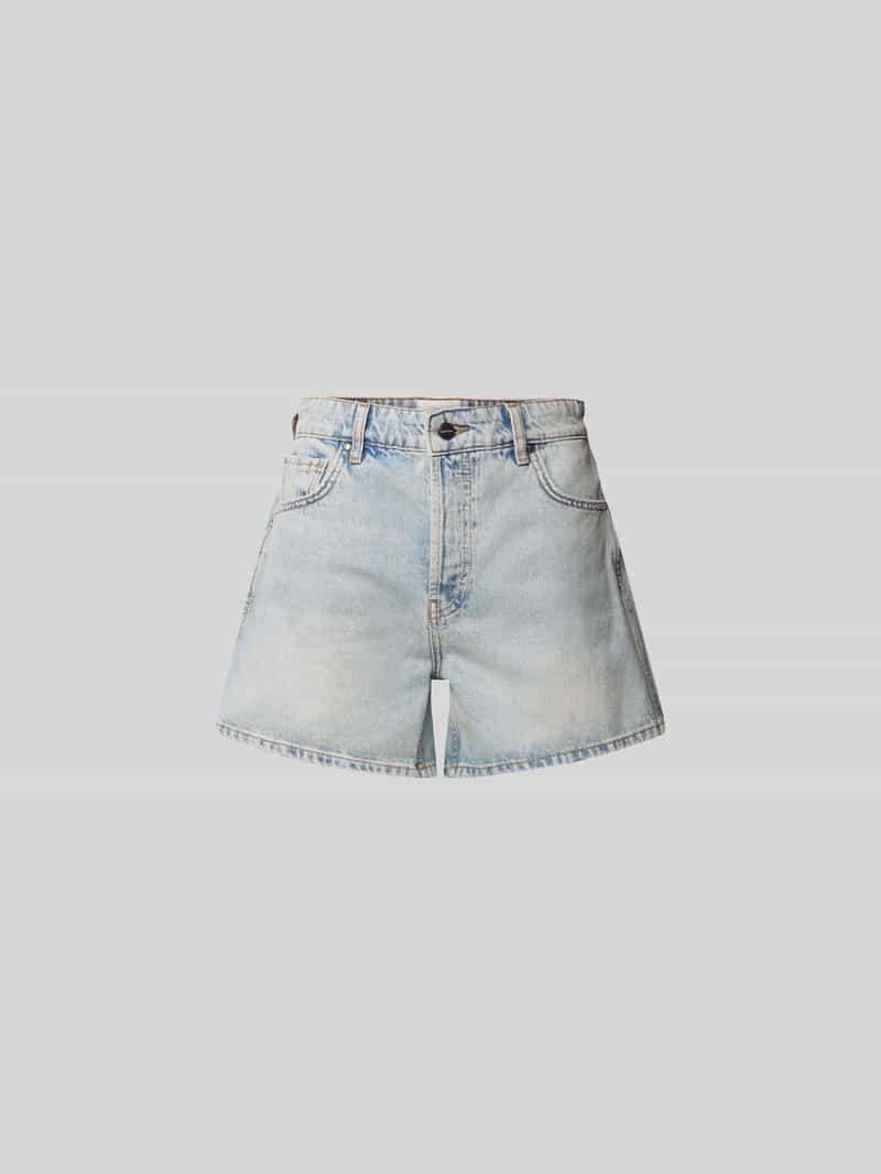 Regular fit korte jeans van katoen