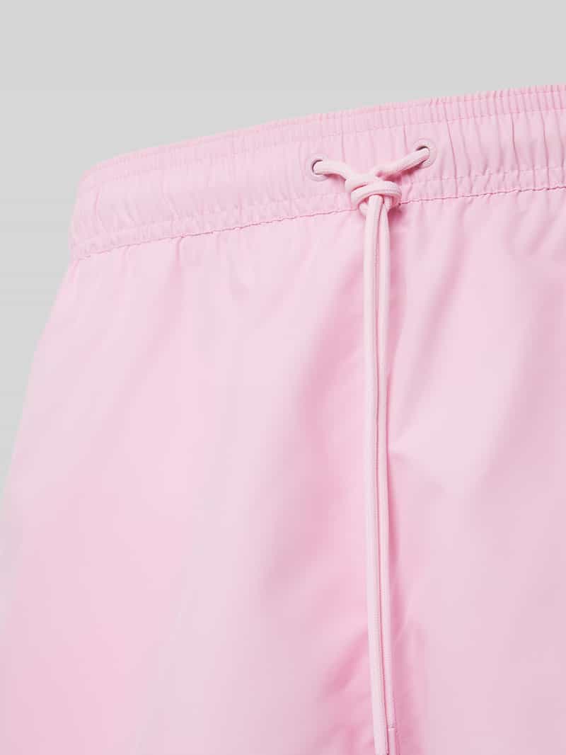 Tommy Hilfiger Regular fit korte zwembroek met labelstitching