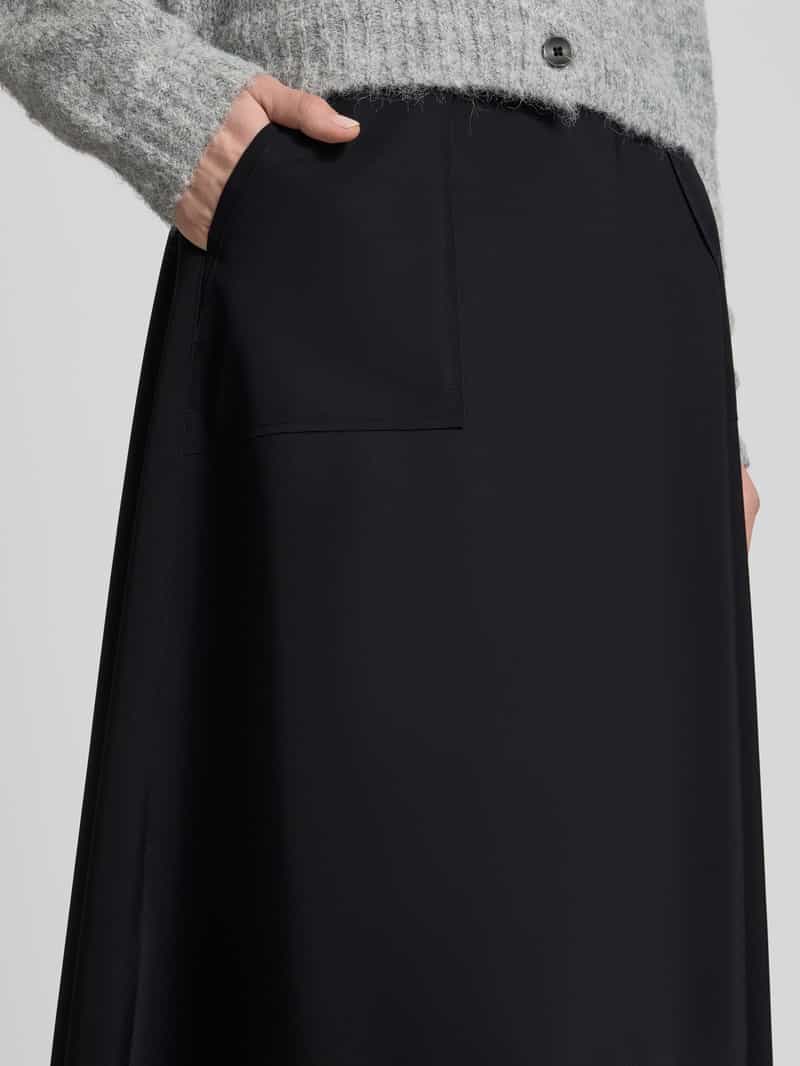 RAFFAELLO ROSSI Midirok met opgestikte zakken model 'FENJA'