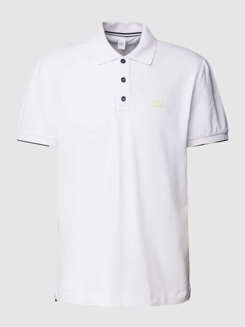 AlphaTauri Poloshirt met labeldetail model 'JUNX'