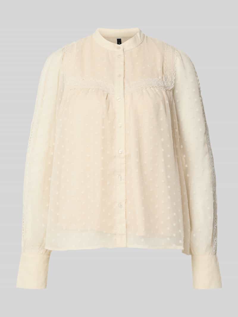 Vero Moda Regular fit chiffon blouse met dobbystructuur model 'LEAH ANNIKA'