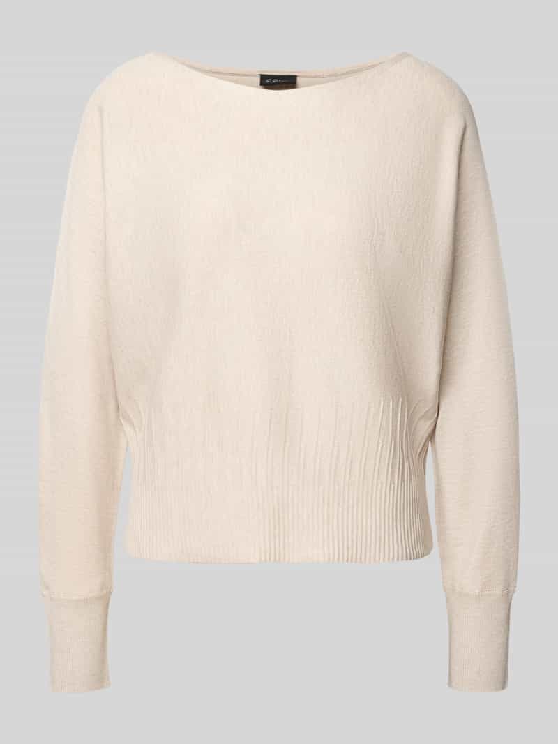 s.Oliver BLACK LABEL Comfort fit gebreide pullover van viscosemix