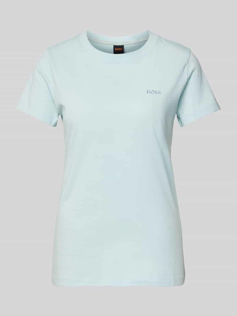 Boss Orange T-shirt met labelstitching model 'Esogo'