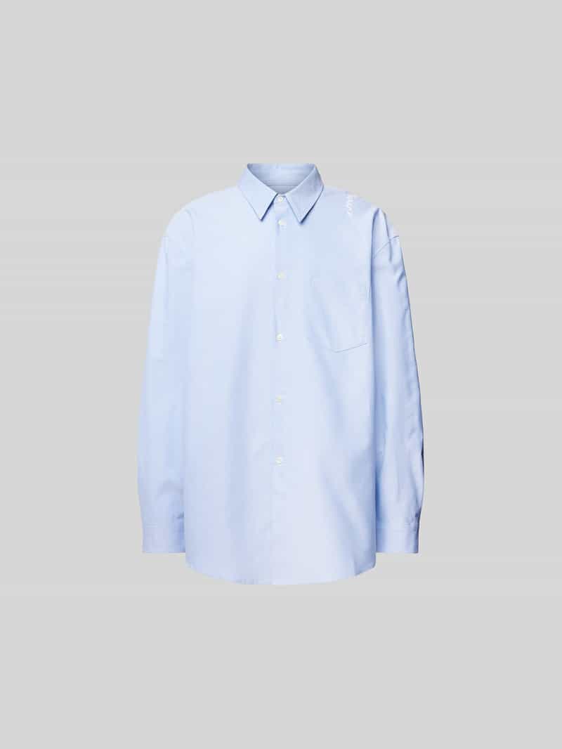 Oversized vrijetijdsoverhemd met borstzak