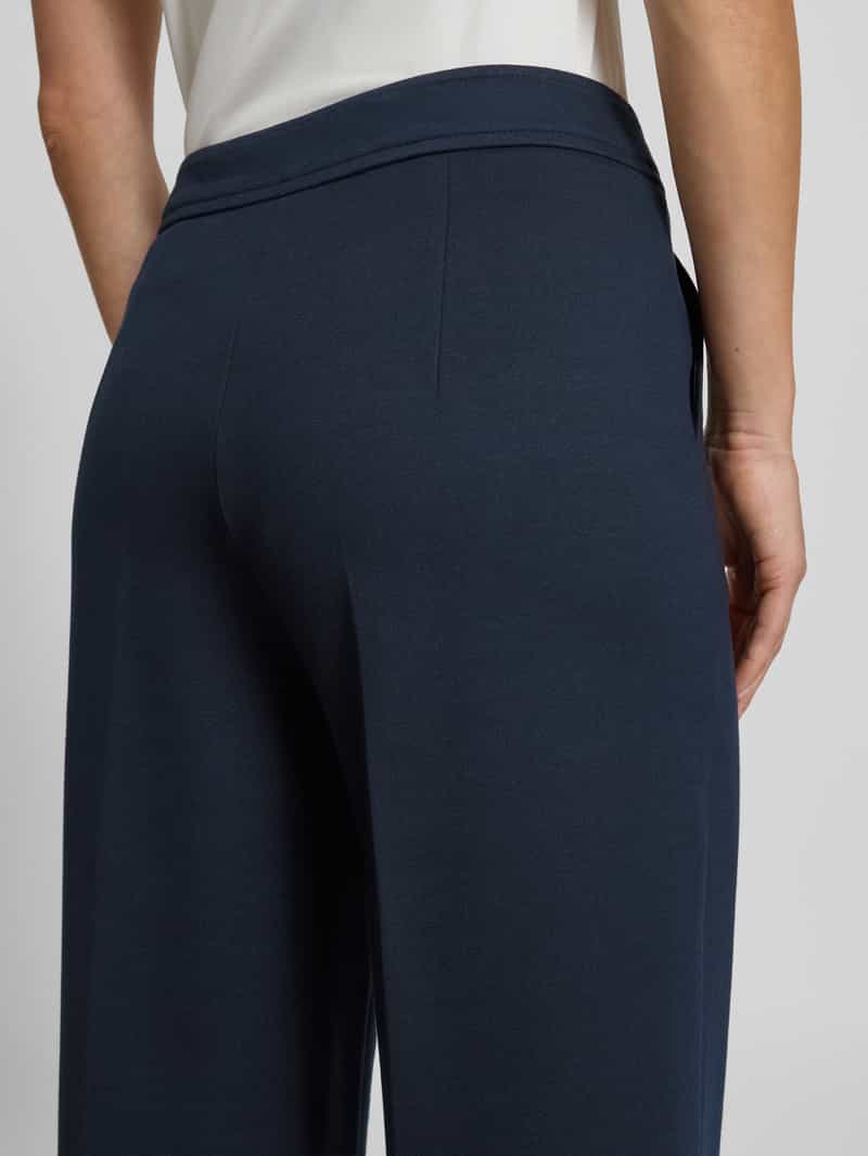 MORE & MORE Wide fit pantalon van viscosemix met elastische band