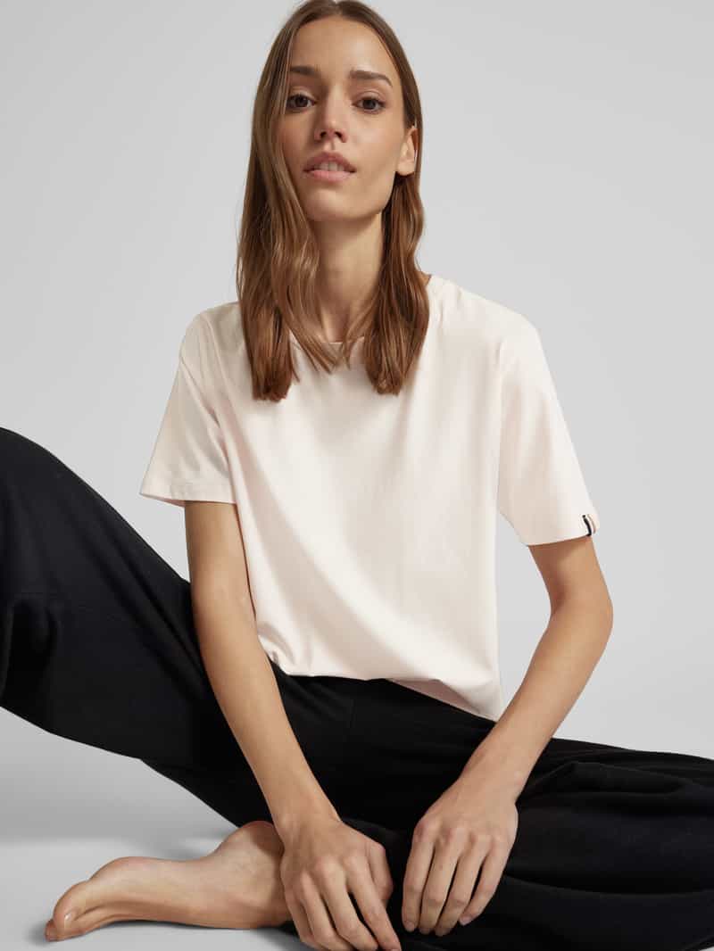 Boss T-shirt met labelprint