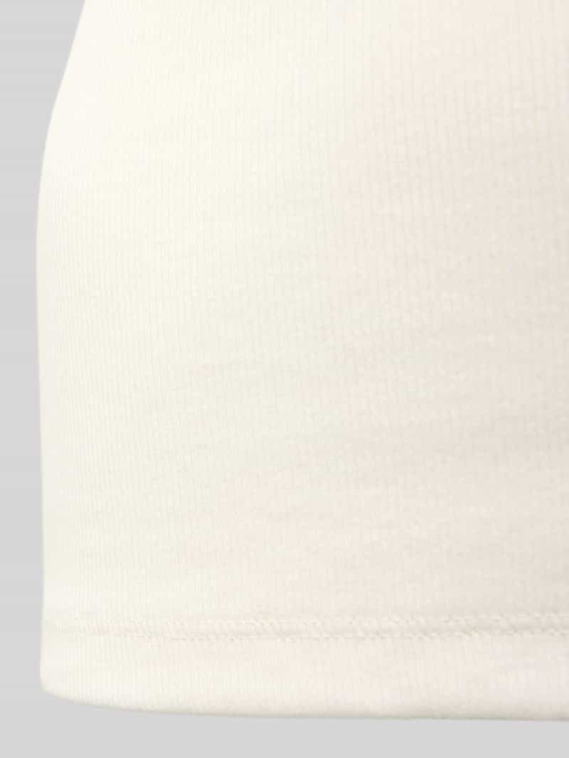 Christian Berg Woman Pyjamabovendeel in riblook met kant