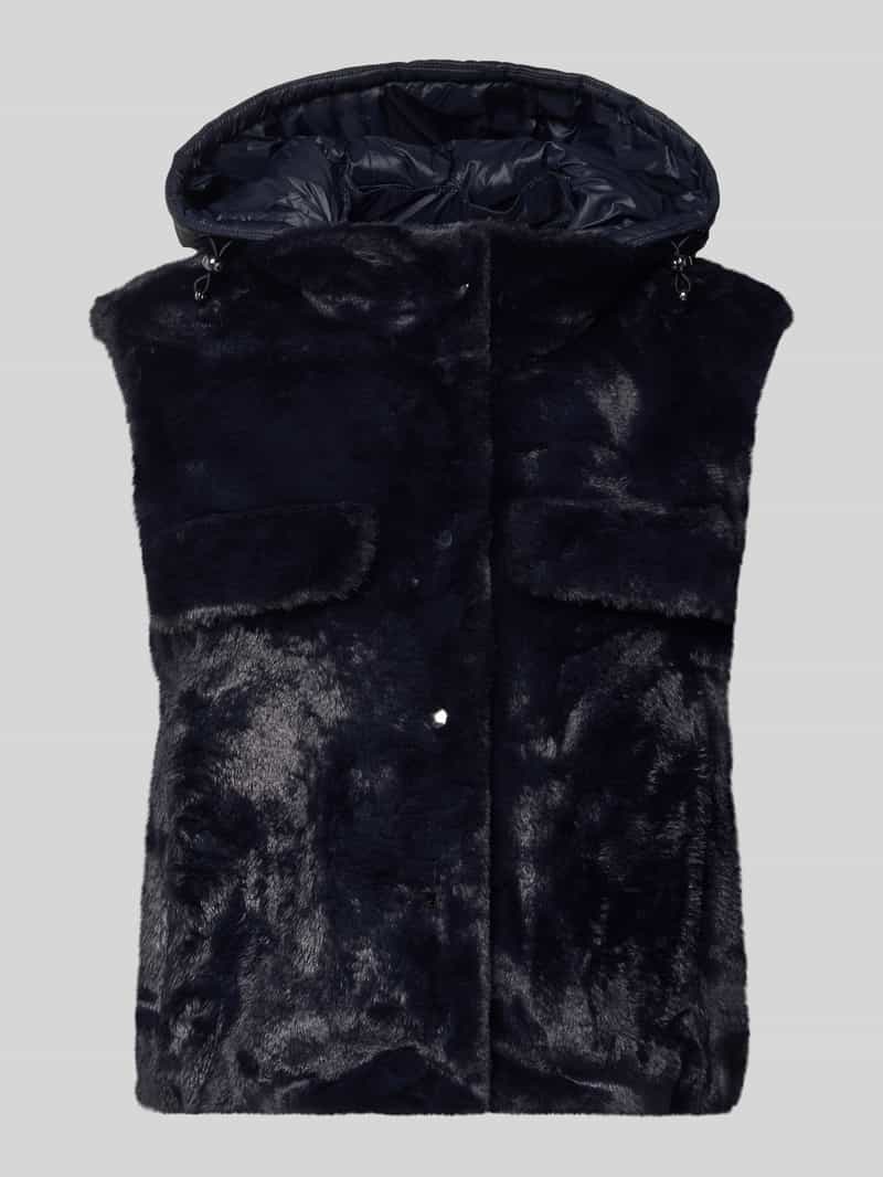 LUISA CERANO Regular fit bodywarmer van imitatiebont
