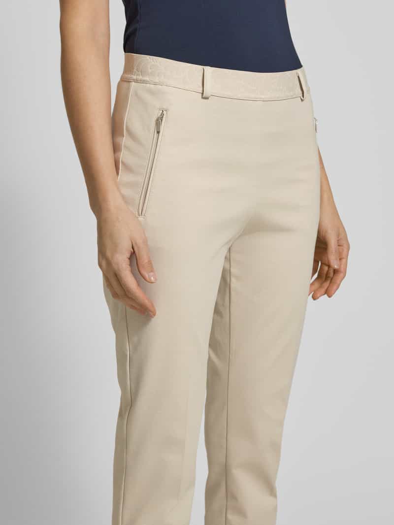 Raphaela By Brax Stoffen broek met ritszakken model 'Lillyth'