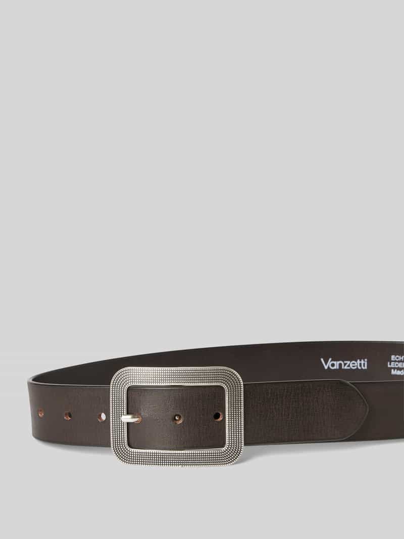 Vanzetti Leren riem met doornsluiting