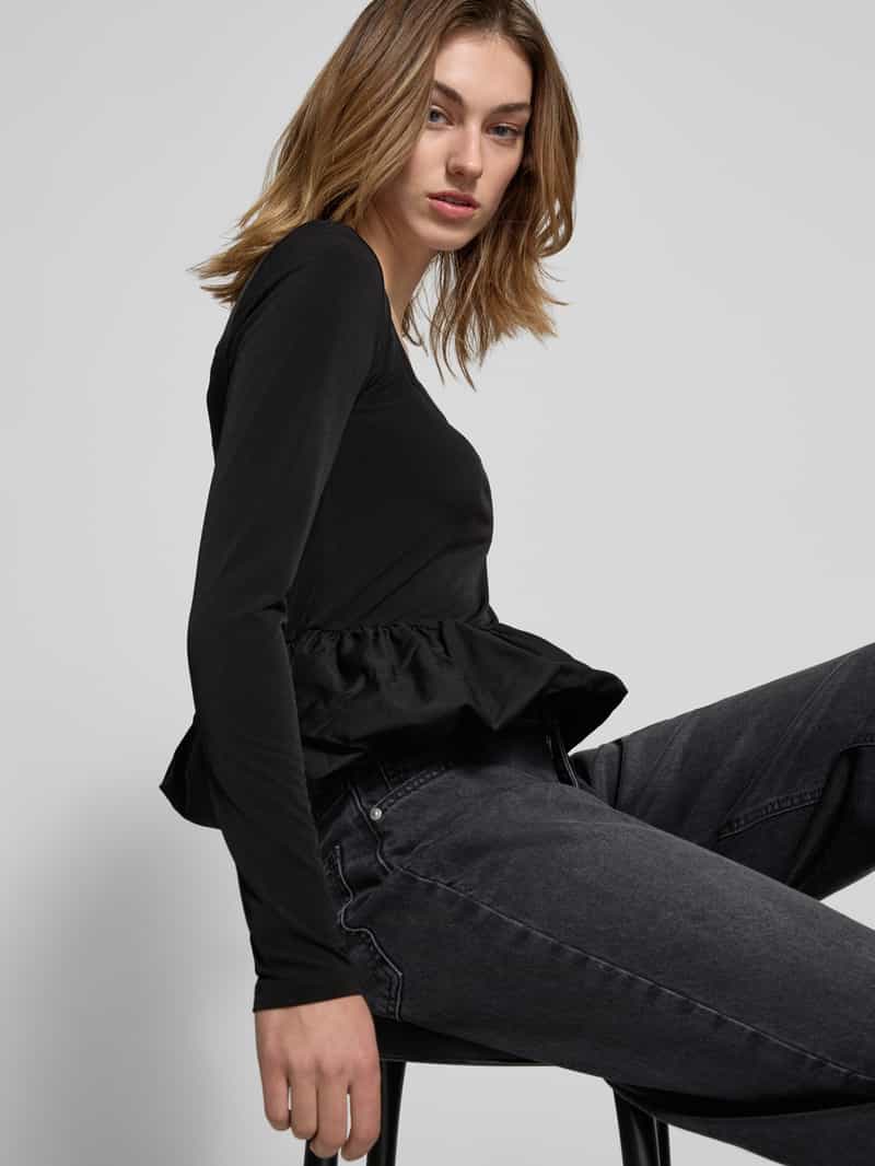 Gina Tricot T-shirt met uitlopend rokdeel