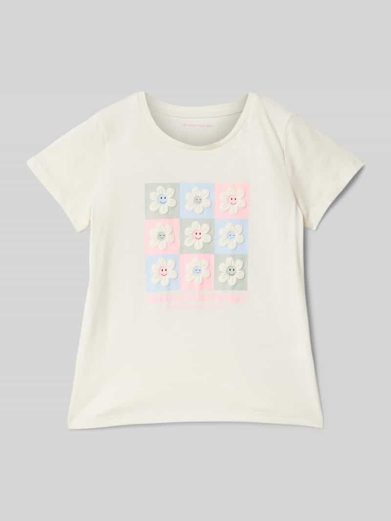 Tom Tailor Regular fit T-shirt van puur katoen