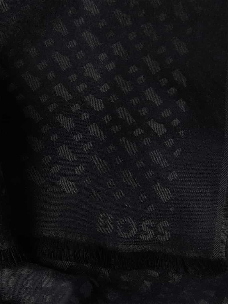 Boss Sjaal van katoenmix