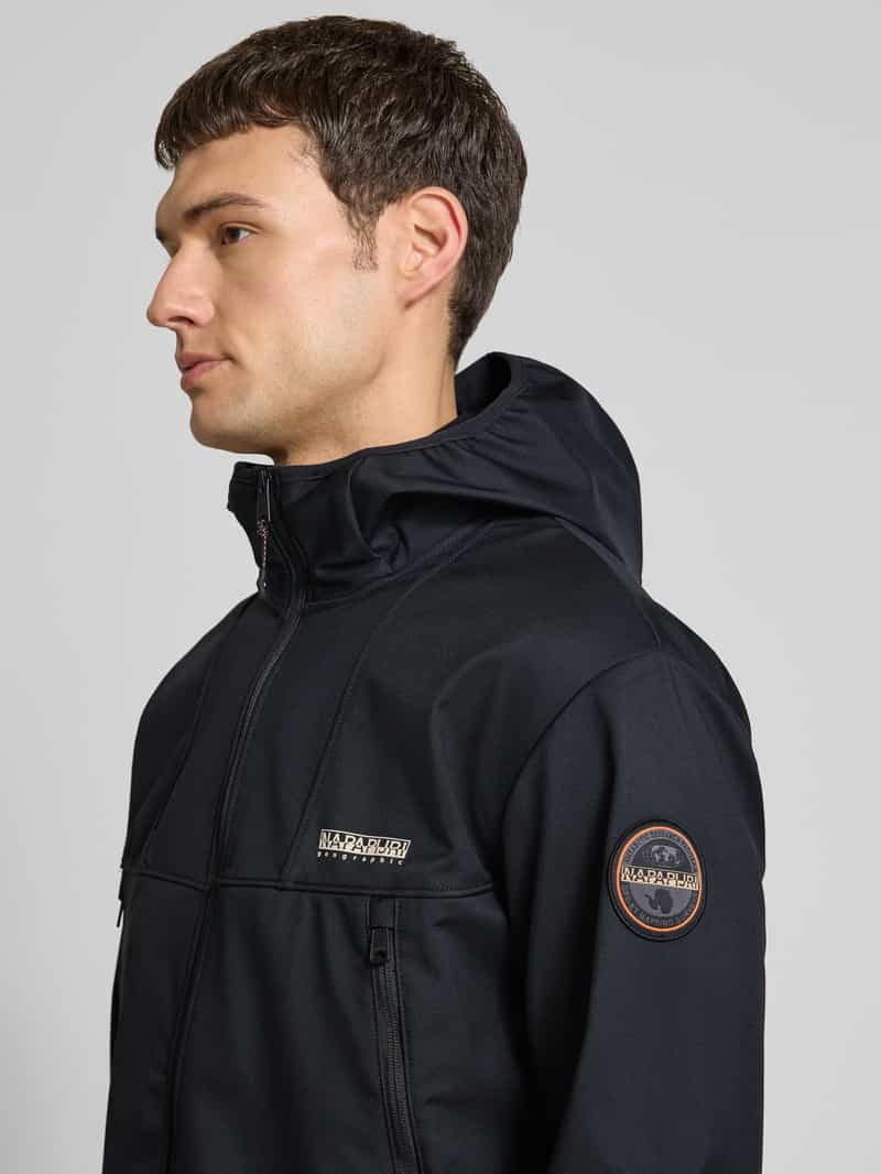 Napapijri Jack met capuchon en ritszakken model 'BIOIS'