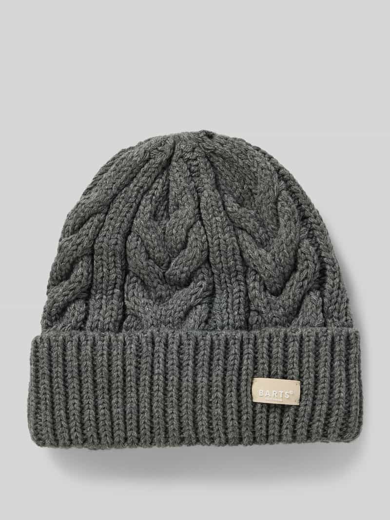 Barts Beanie met brede omslag model 'Zirani'