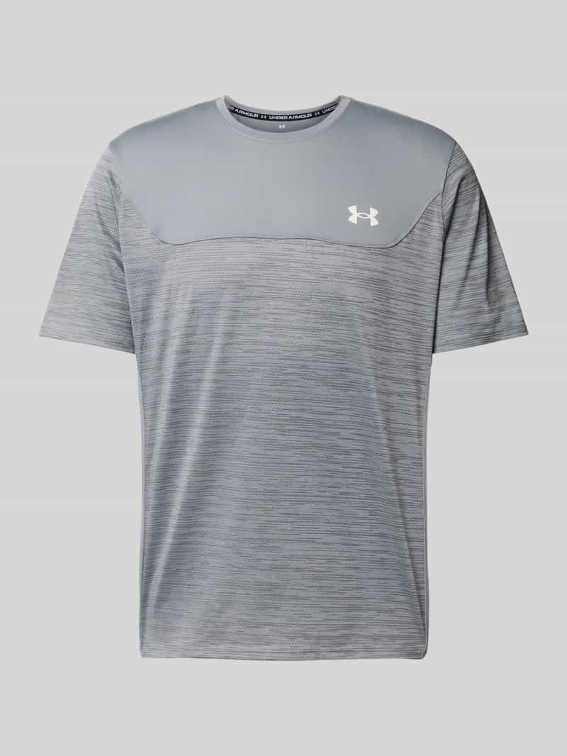 Under Armour Regular fit T-shirt met logoprint model 'Tech'