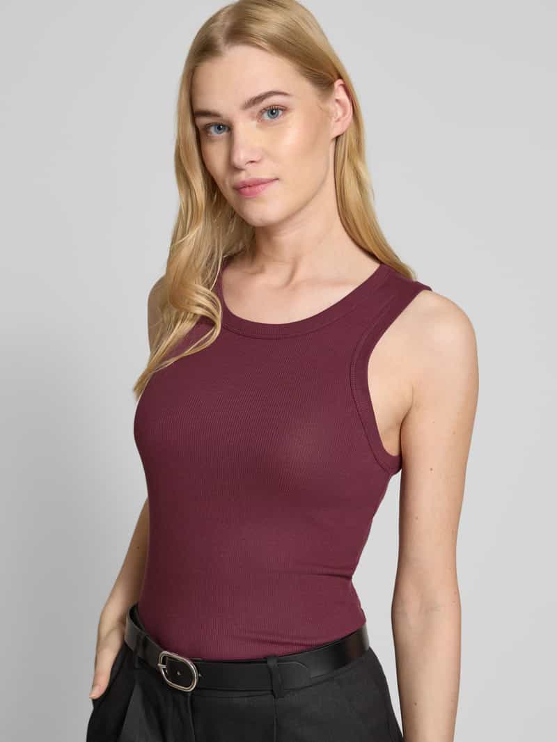 Opus Tanktop met ribboorden model 'Ilesso'