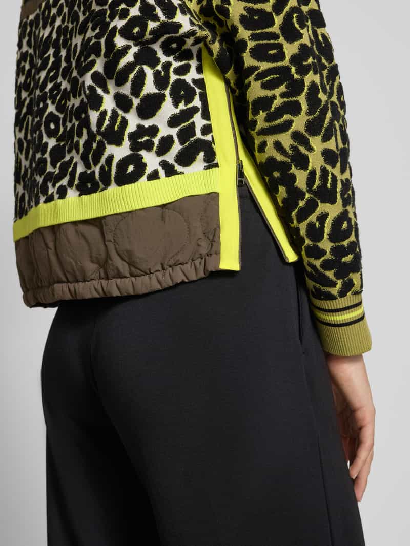 Marc Cain Gebreide pullover met opstaande kraag