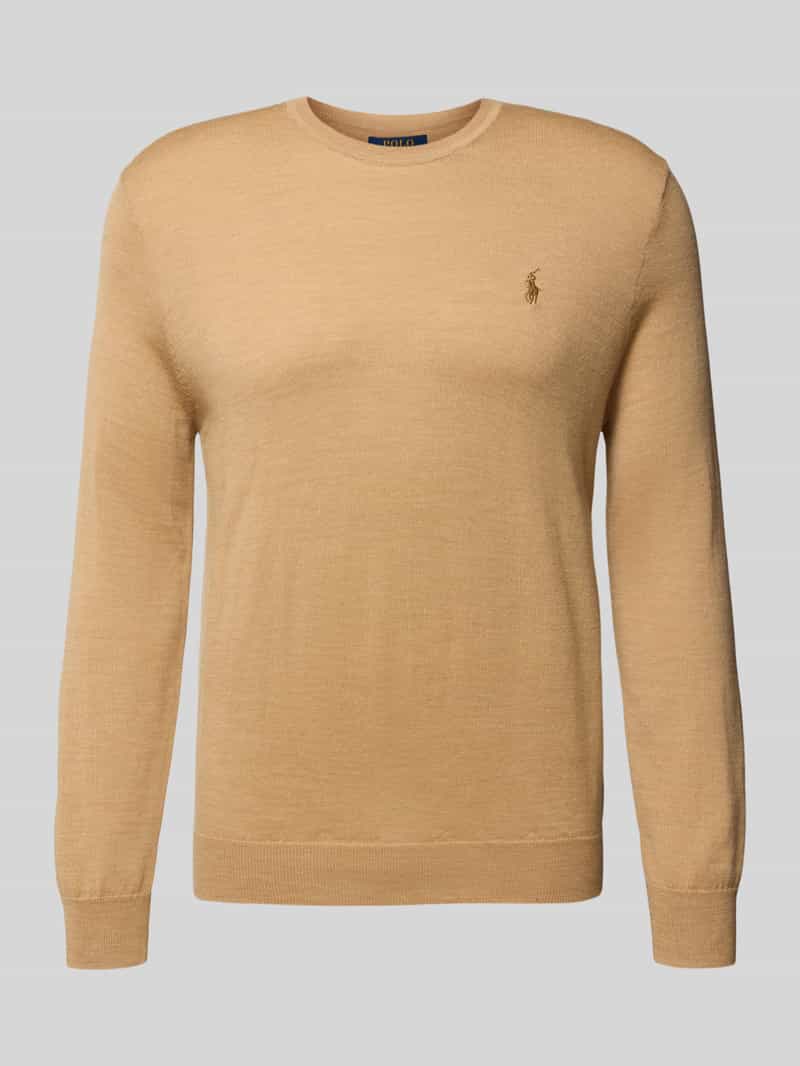 Polo Ralph Lauren Gebreide pullover met labelstitching