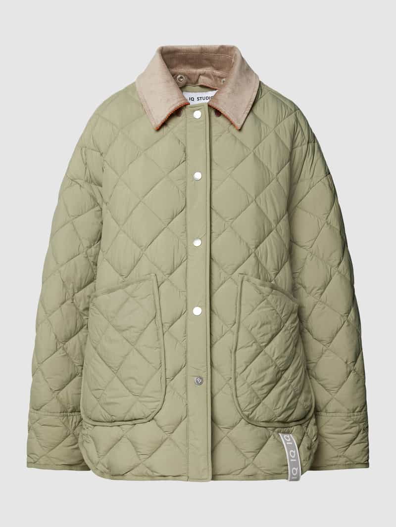 Gewatteerd jack met platte kraag IQ Studio