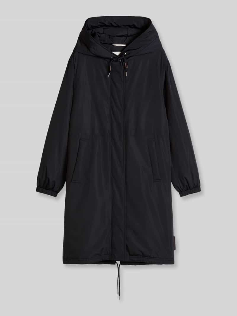 Regular fit parka met capuchonkraag