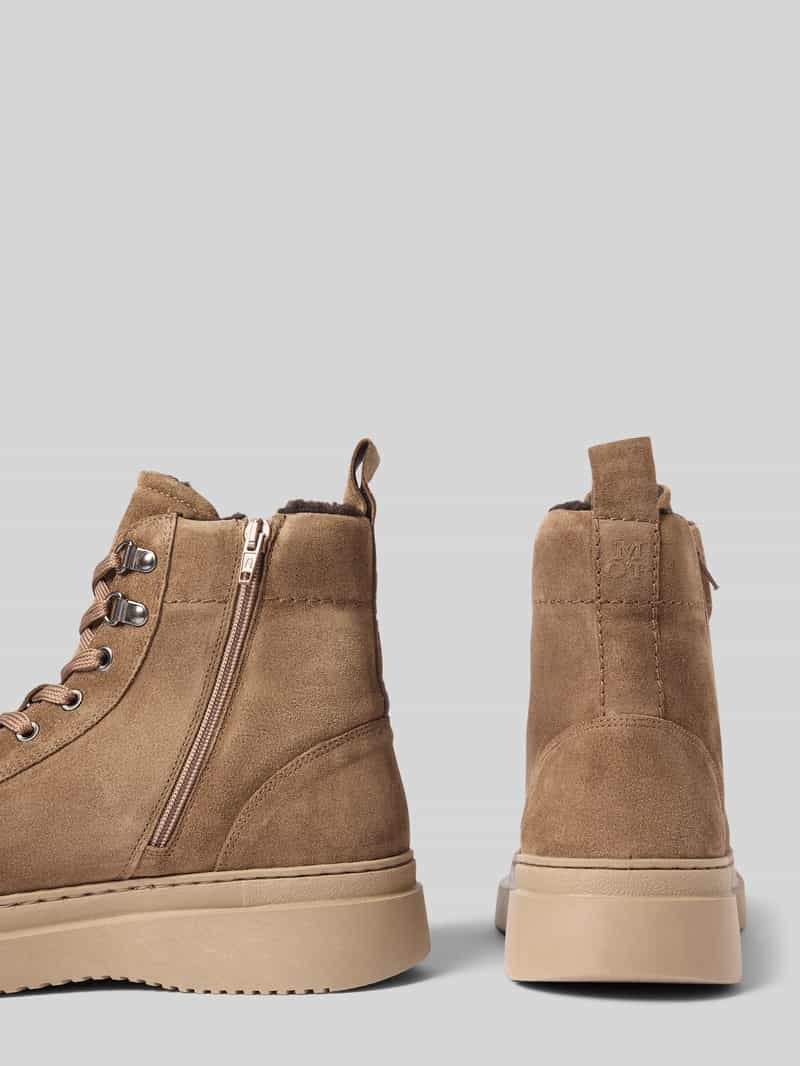 Marc O'Polo Veterboots van suède model 'ALGOT'