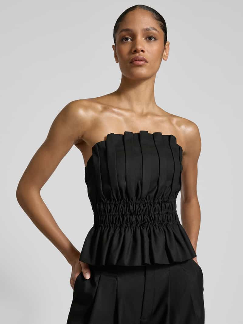 Gestuz Bandeau-top met elastische tailleband model 'pauline'