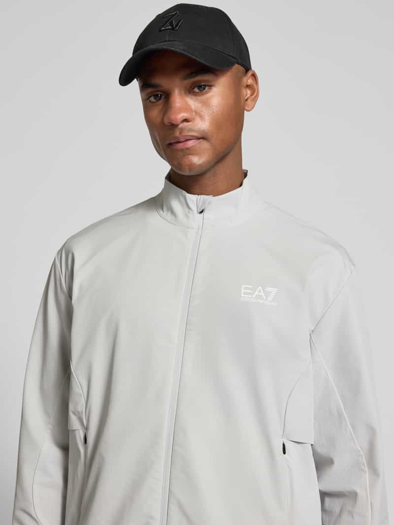 EA7 Emporio Armani Trainingsjack met opstaande kraag