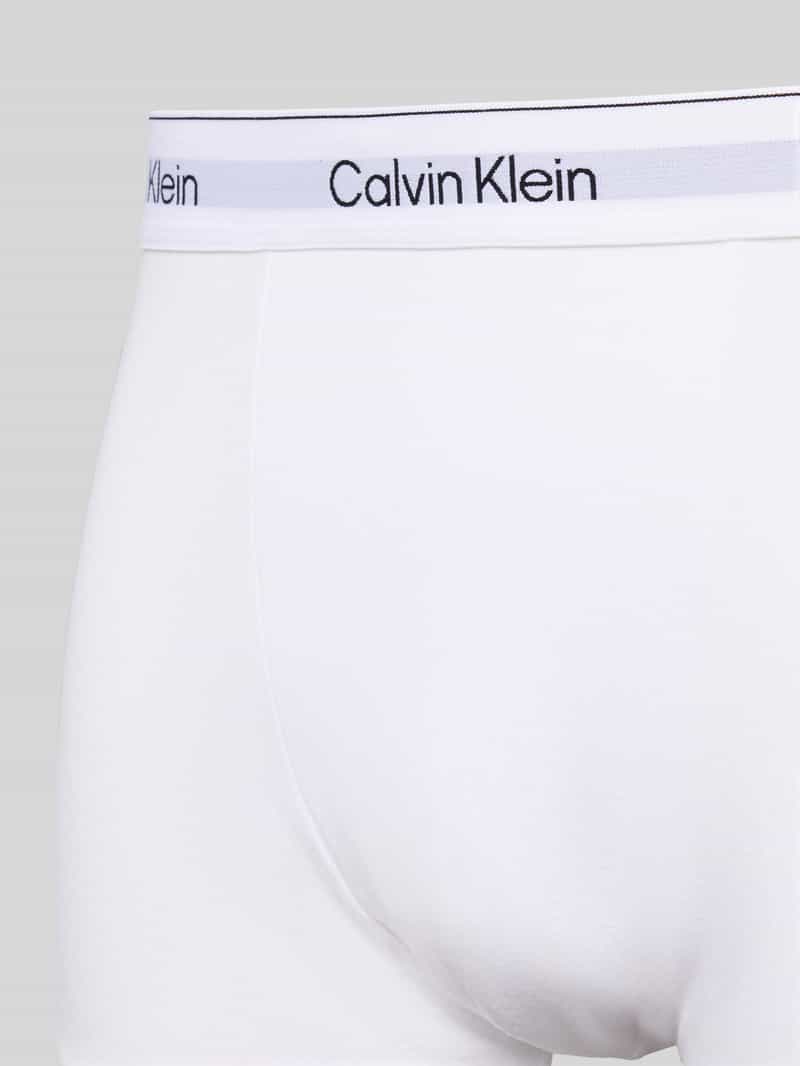 Calvin Klein Underwear Broek met elastische band met logo in een set van 3 stuks