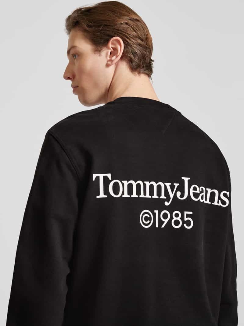 Tommy Jeans Sweatshirt met labelprint