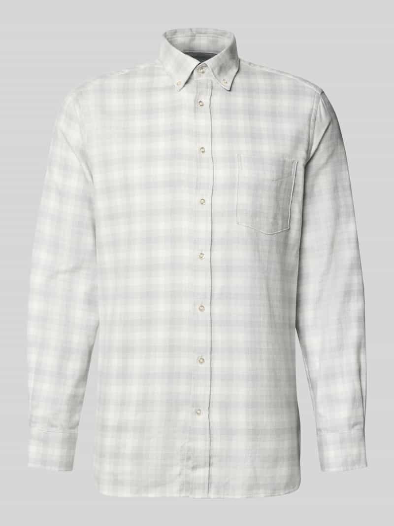 Christian Berg Men Regular fit vrijetijdsoverhemd met button-downkraag