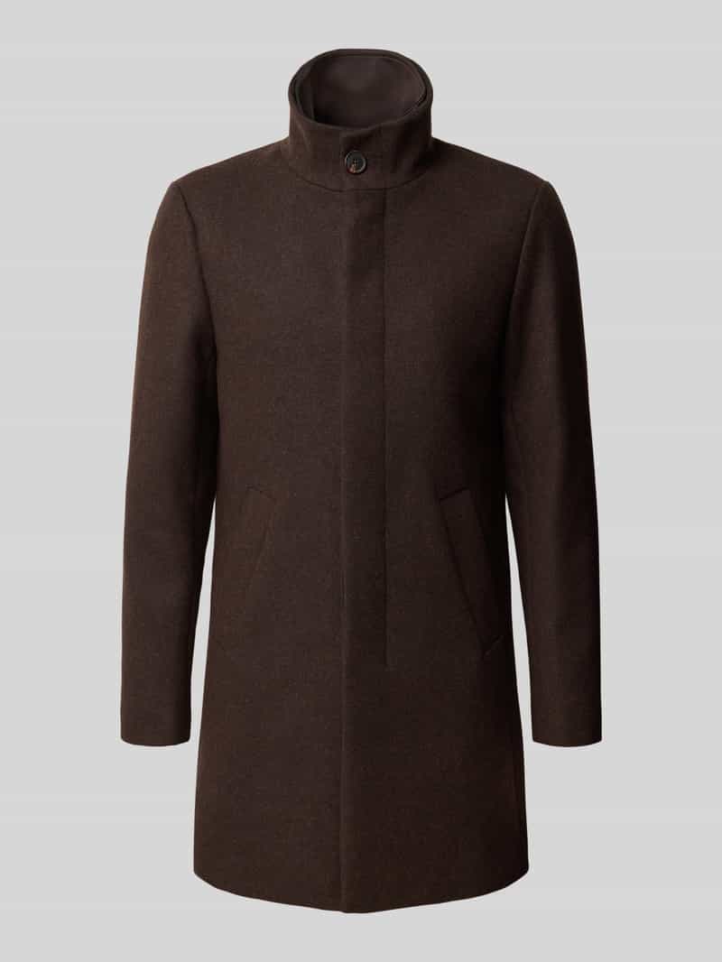 Matinique Regular fit lange jas van katoenmix met viscose