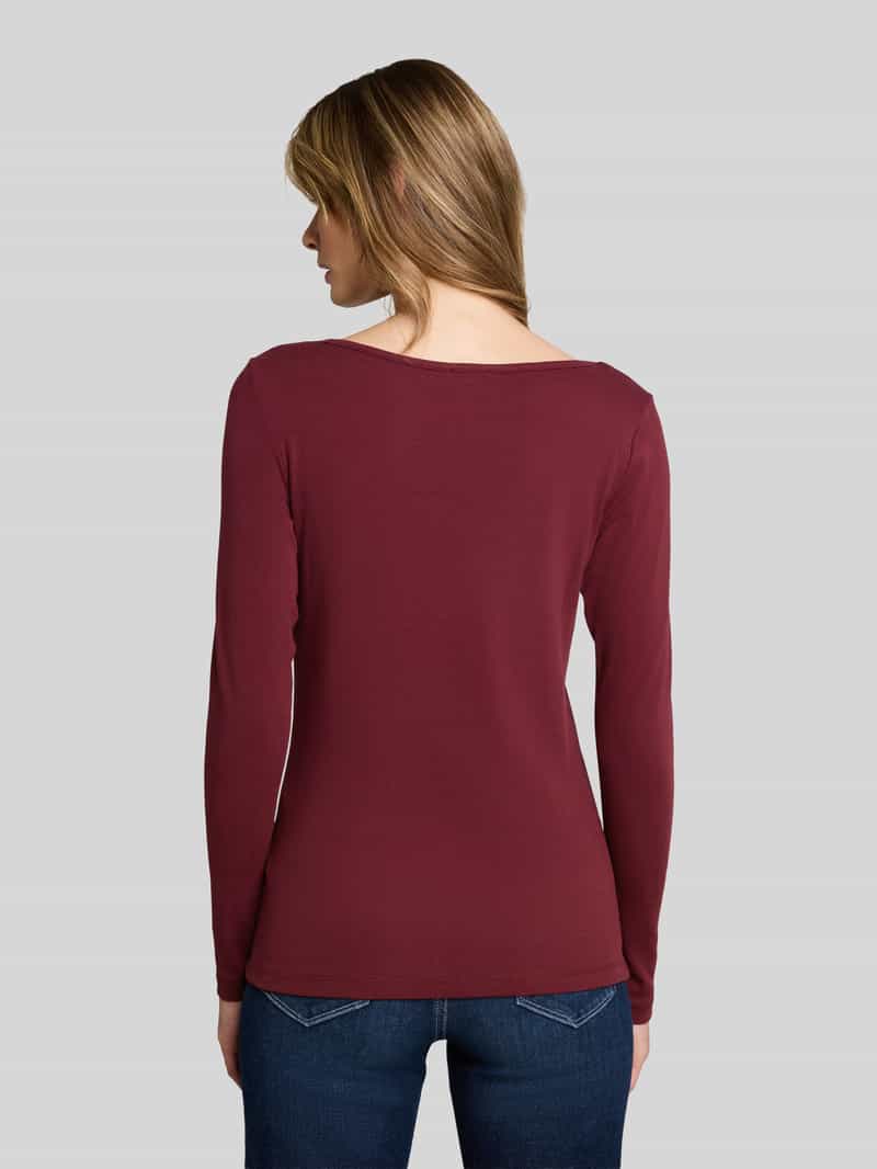 Tom Tailor Shirt met lange mouwen met boothals