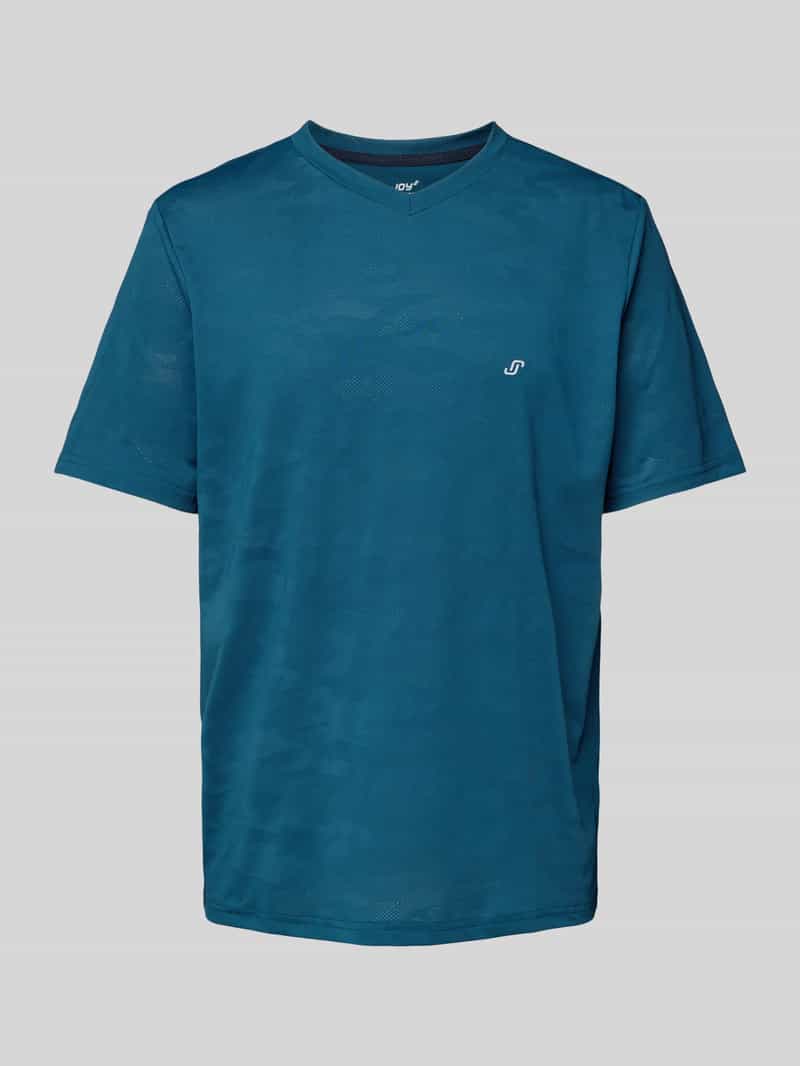 Joy T-shirt met labelprint model 'ARNO'