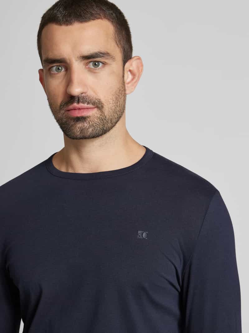 s.Oliver RED LABEL Regular fit shirt met lange mouwen van puur katoen