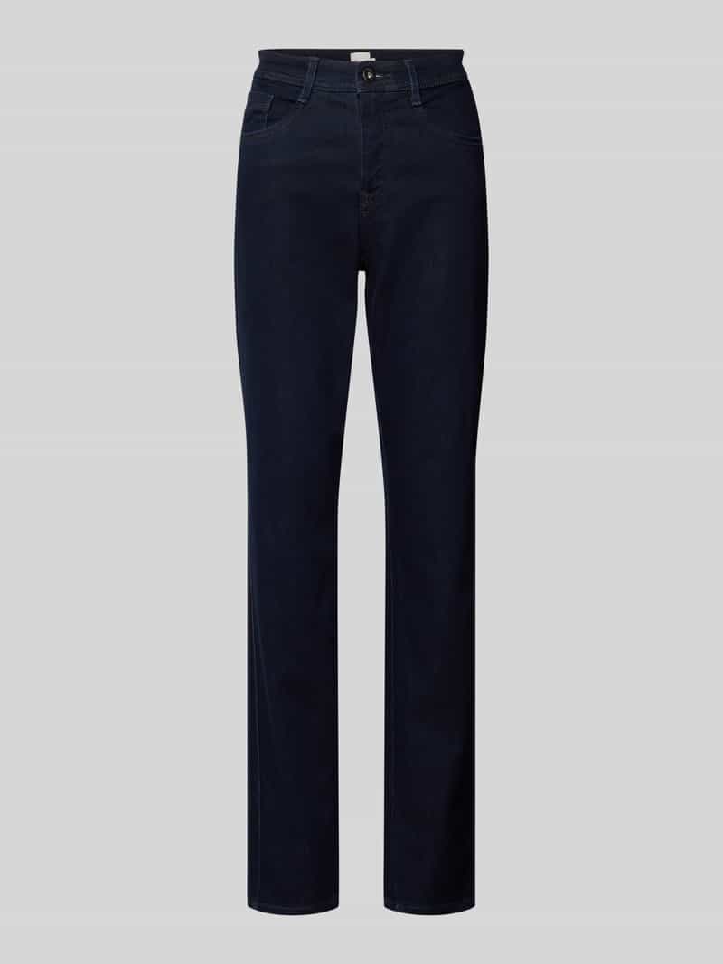 BRAX Straight fit jeans met steekzakken model 'CAROLA THERMO'