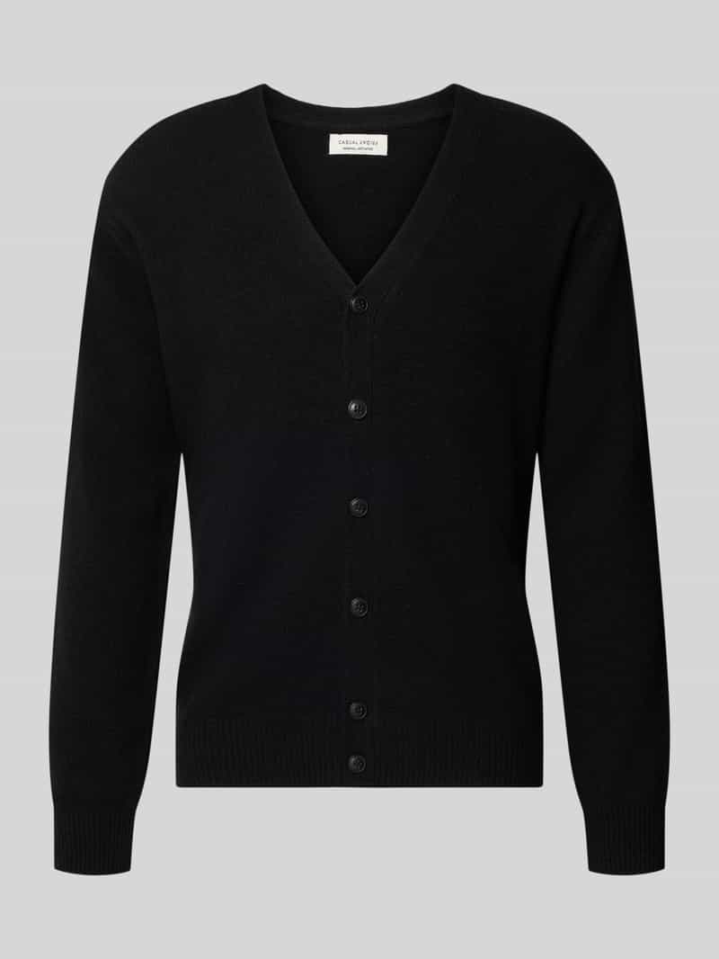 Casual friday Cardigan met v-hals model 'KARL'