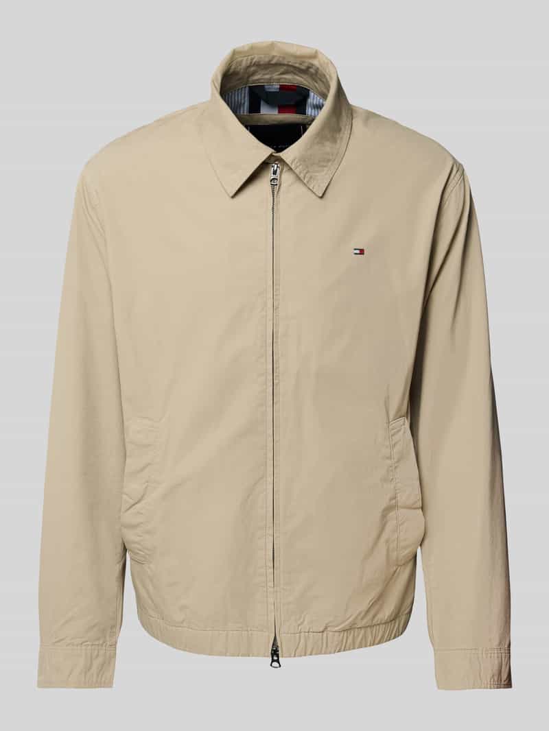 Tommy Hilfiger Regular fit blouson van puur katoen