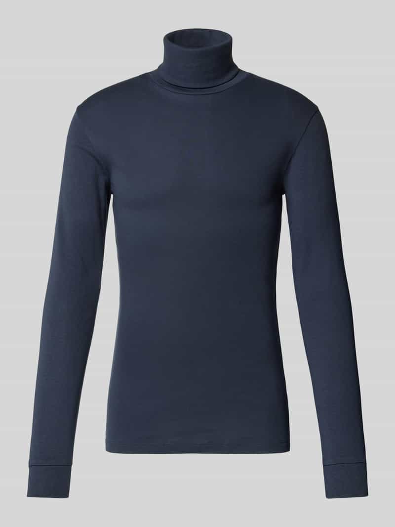 Marc O'Polo Shaped fit shirt met lange mouwen van puur katoen met col