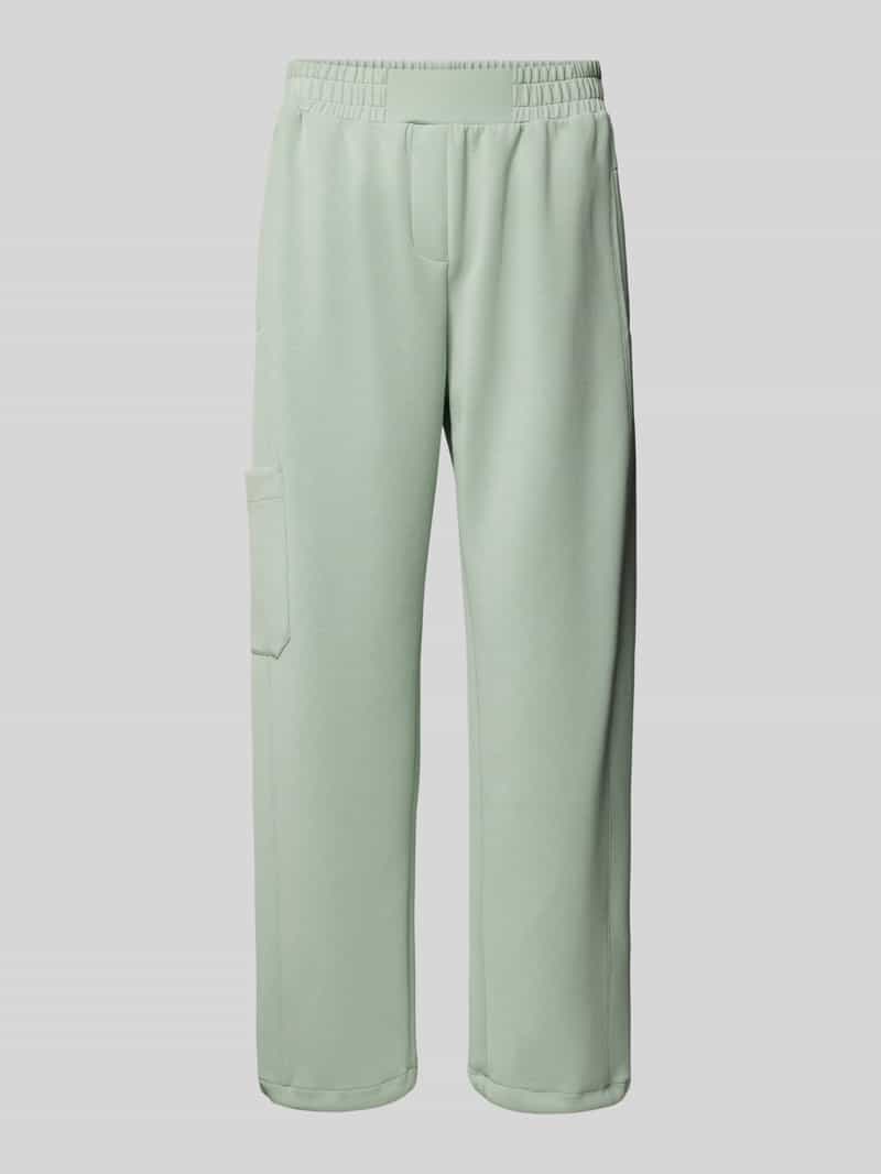 Christian Berg Woman Relaxed fit sweatpants met cargozak