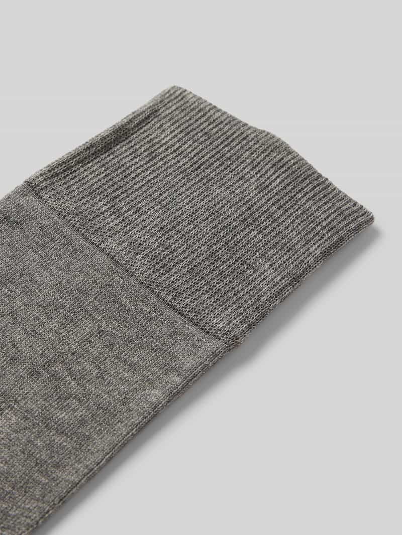 Burlington Sokken met labelprint model 'Dublin'