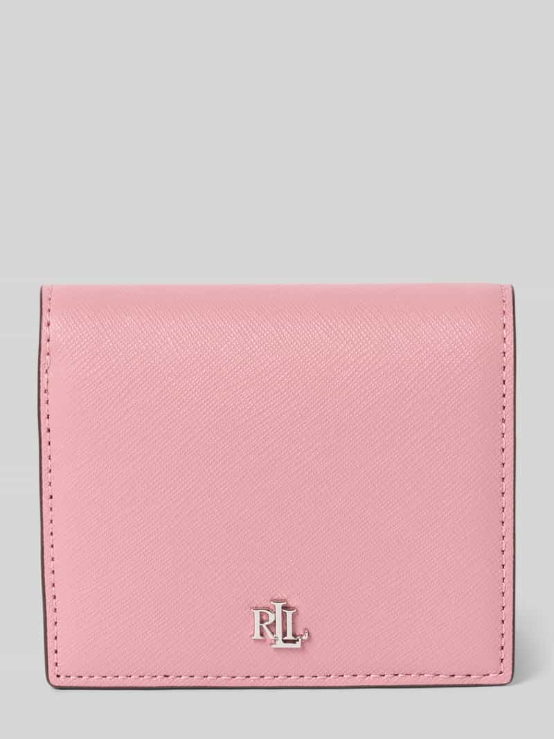 Lauren Ralph Lauren Portemonnee van leer met logo-applicatie