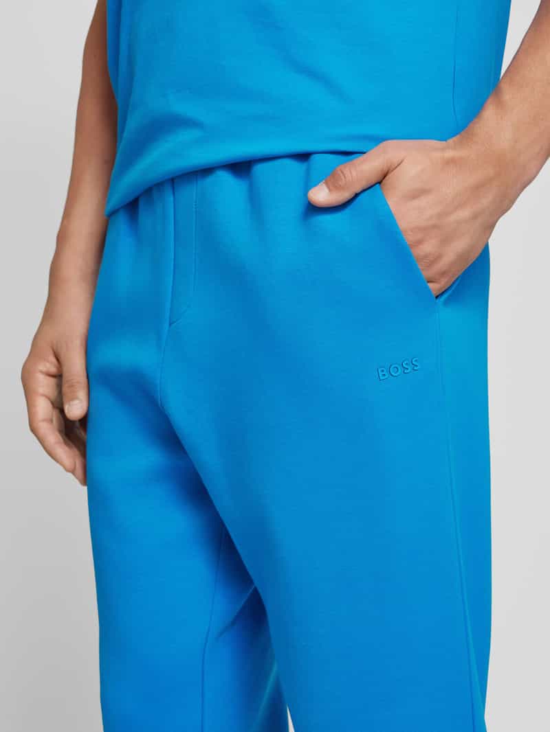 BOSS Green Regular fit sweatpants met tunnelkoord model 'Hadiko'