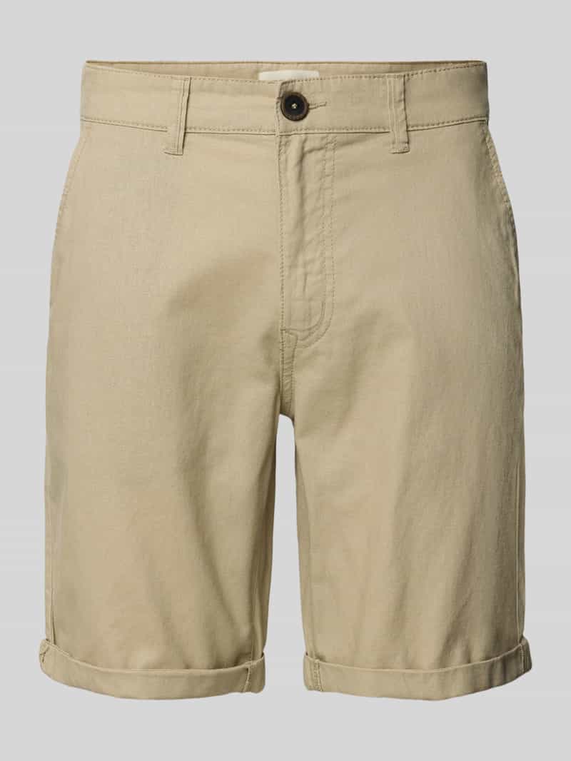Blend Korte chino van linnenmix