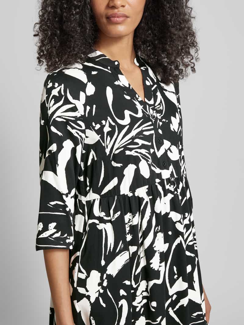 MORE & MORE Knielange jurk met all-over print